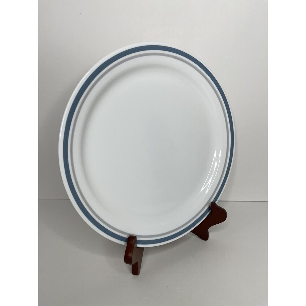 Corelle Indigo‎ Dinner Plate Blue Slate Gray 10” Coupe Supper